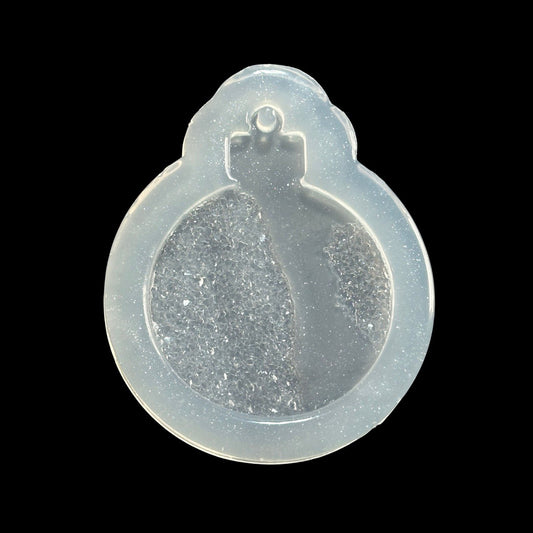 Christmas Tree Bauble Mold - Druzy Resin and DIY Decoration Tool