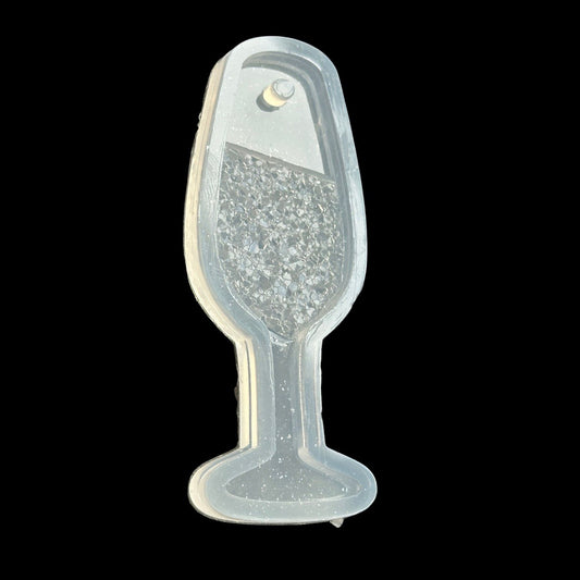 Crystal Glass Christmas Ornament Silicone Mold for DIY Holiday Crafts