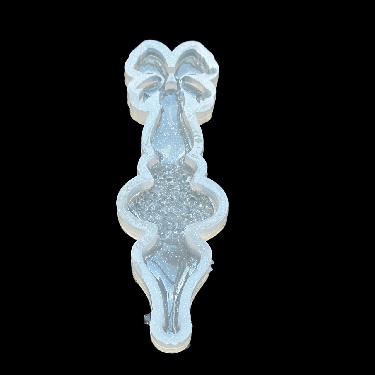 Small Druzy Crystal Christmas Tree Icicle Mold