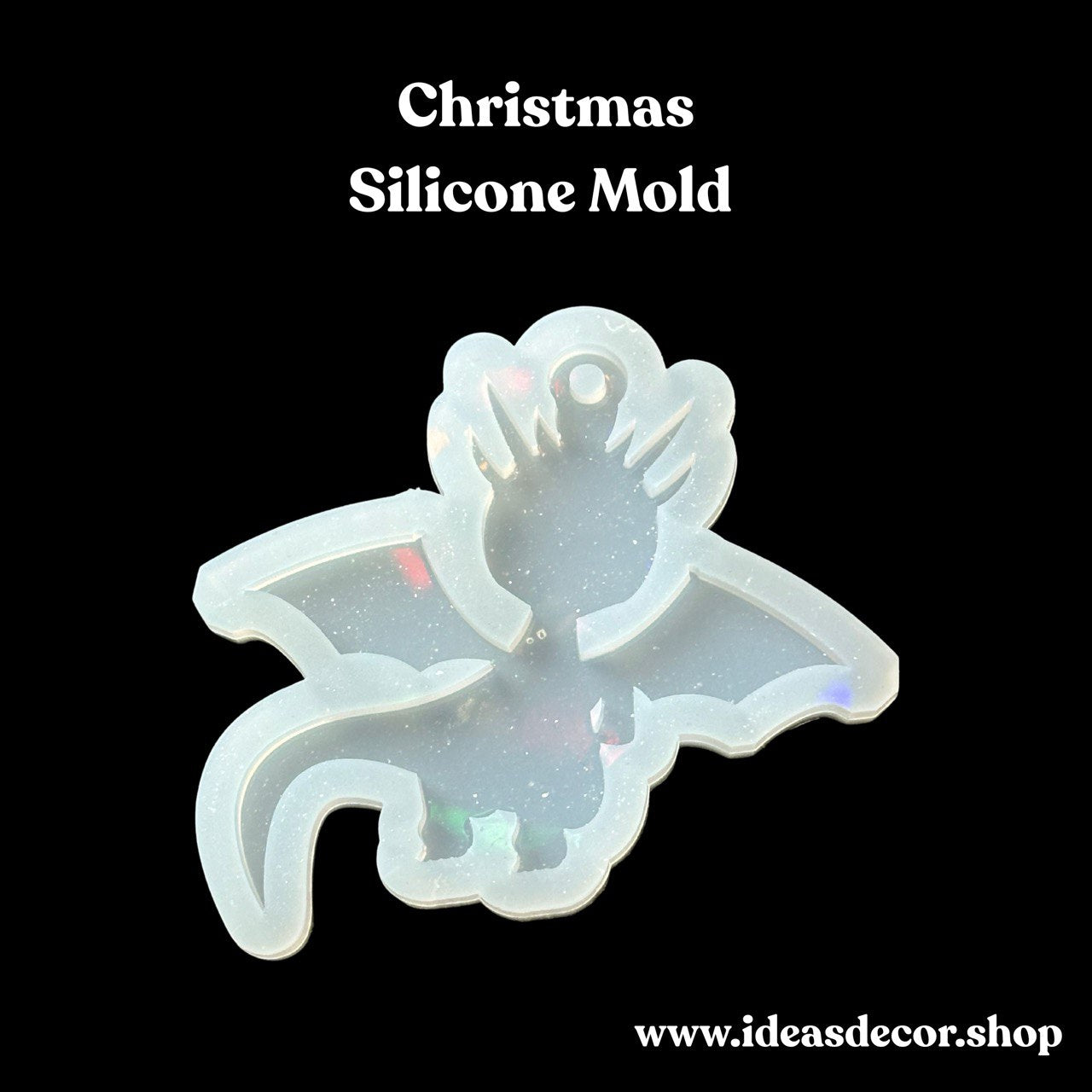 Silicone Mold for Dragon Christmas Tree – DIY Resin Decorations