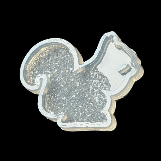 Druzy Crystal Squirrel Silicone Mold