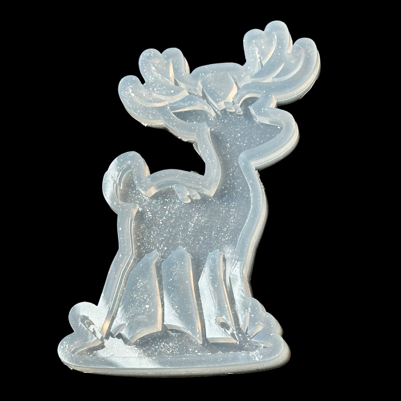 Woodland Christmas Tree Mold for Resin Art - Deer Forest Theme