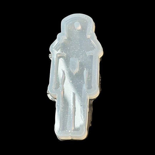 Christmas Tree Silicone Mold, Nutcracker Resin Art Holiday Craft