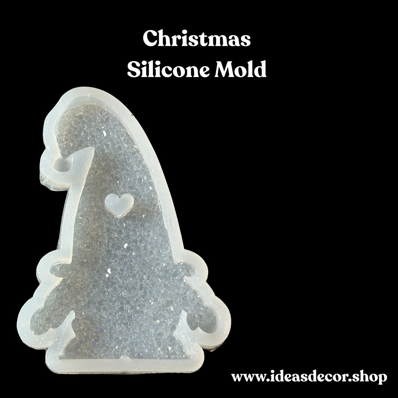 Druzy Crystal Gnome Resin Silicone Mold