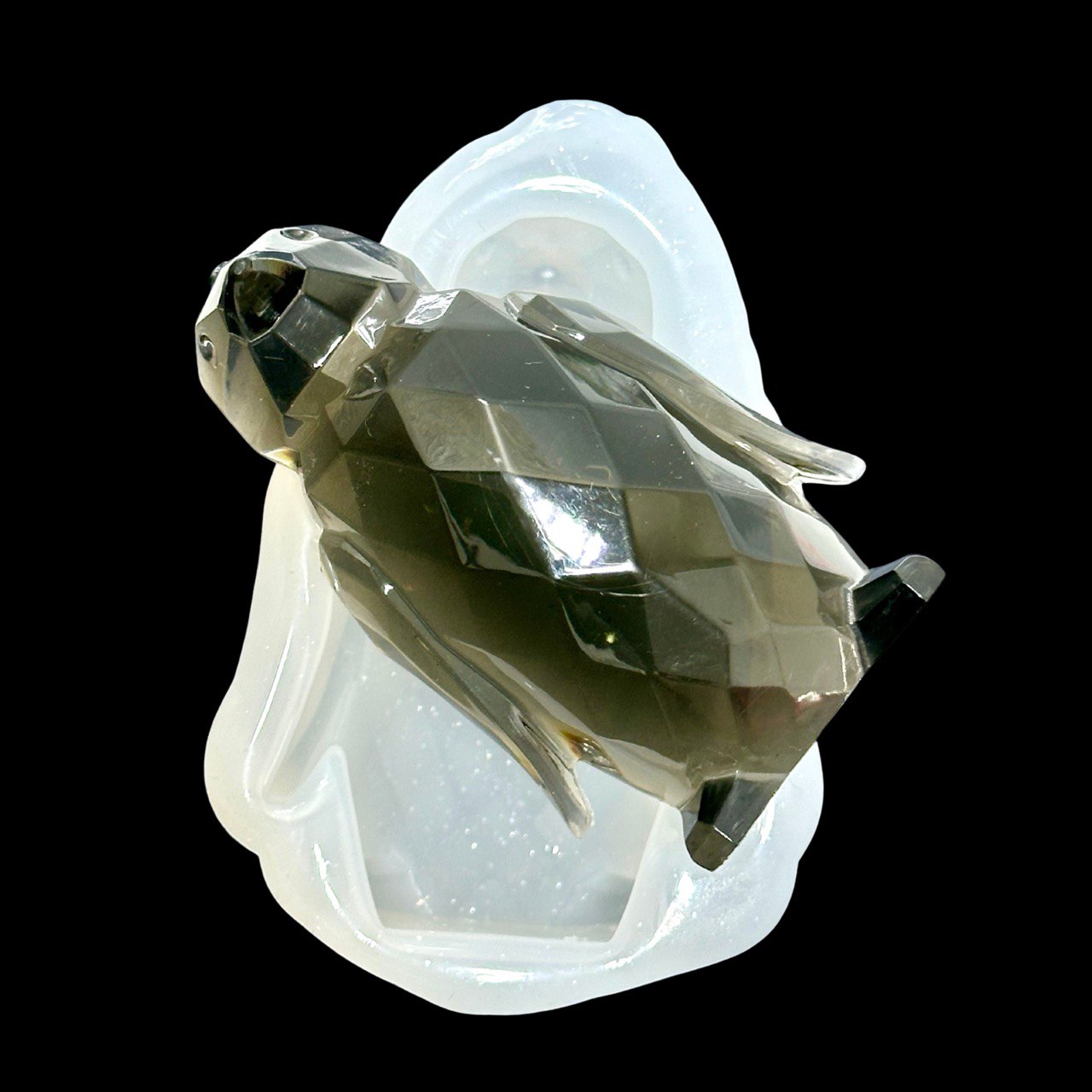 Crystal Penguin Silicone Mold for Resin