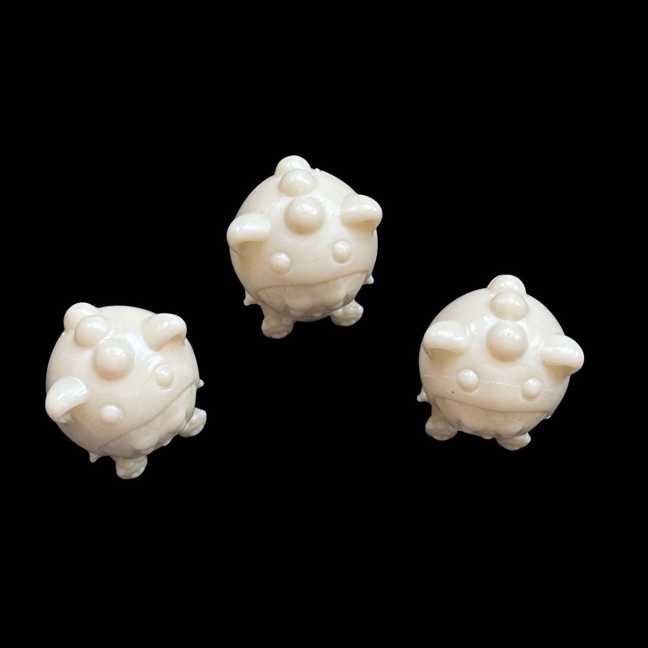 Silicone Mold with 3 Cute Girl in Dinosaur Costume