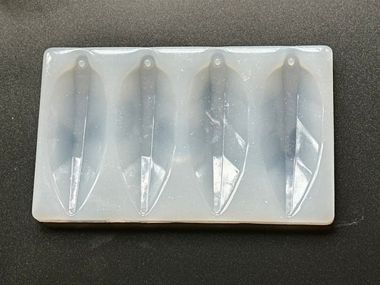 4 Cavity Leaf Shape Mold