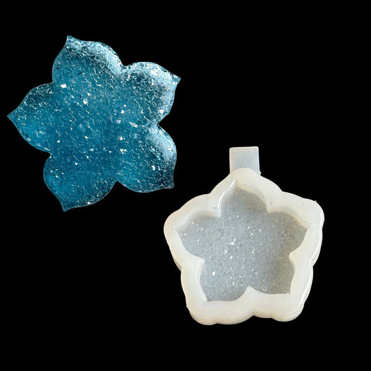 Druzy Flower Silicone Mold