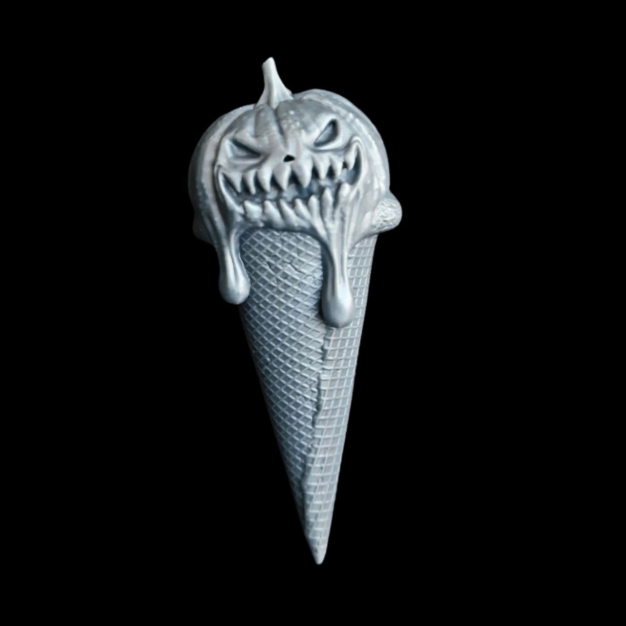 Spooky Pumpkin Ice Cream Silicone Mold