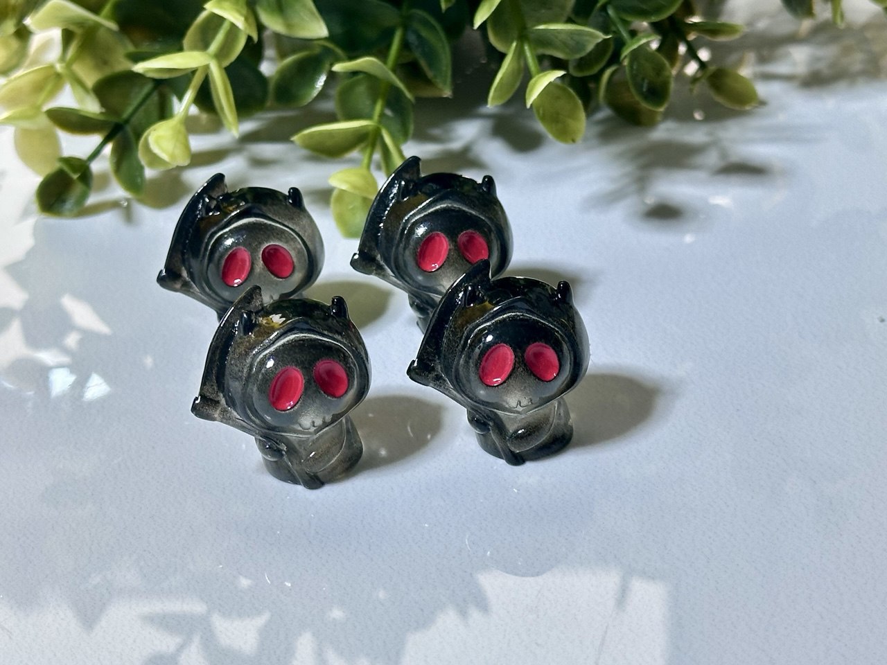 Silicone Mold for Mini Grim Reaper Figurines, Halloween Resin Mold