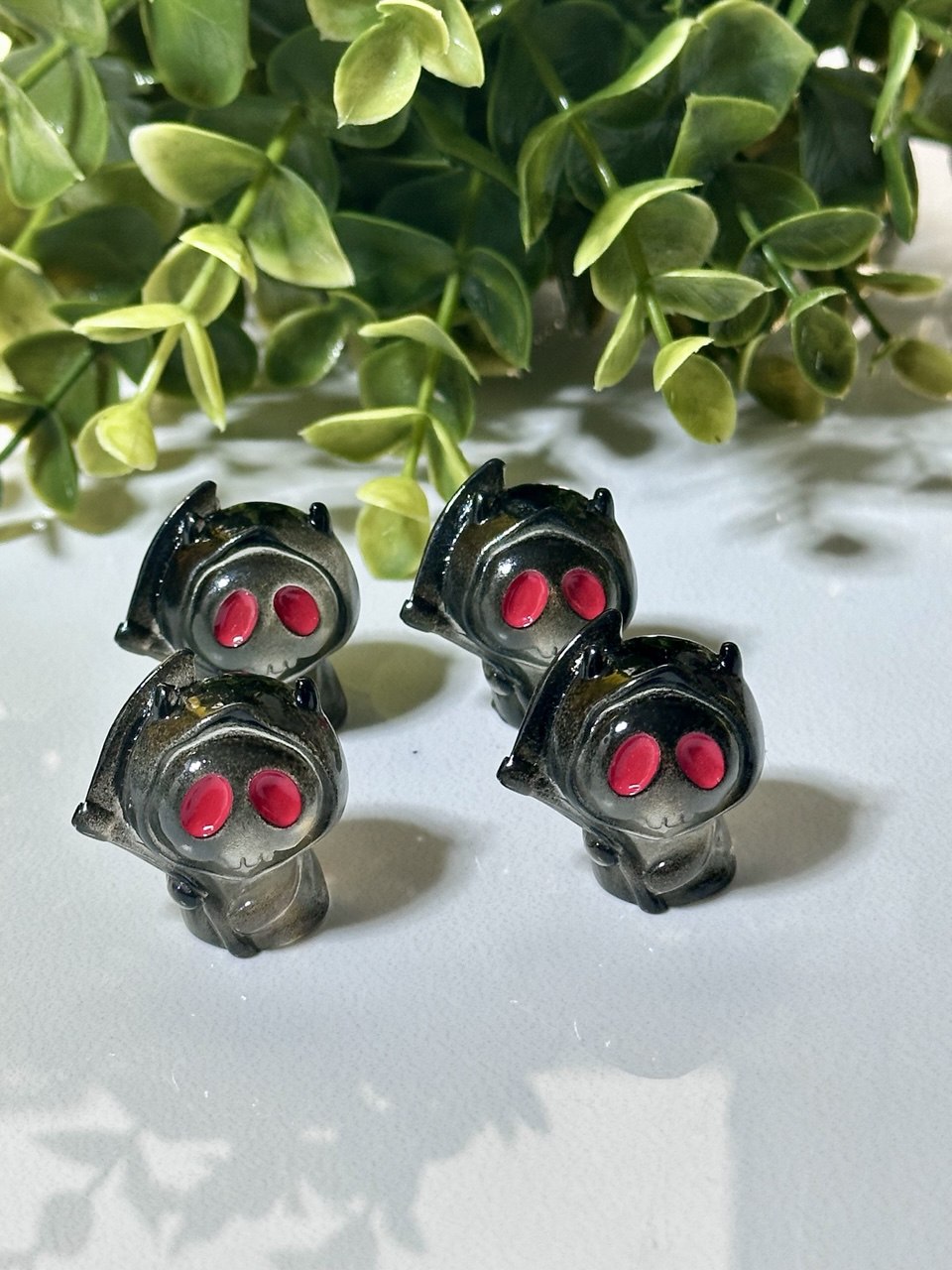 Silicone Mold for Mini Grim Reaper Figurines, Halloween Resin Mold