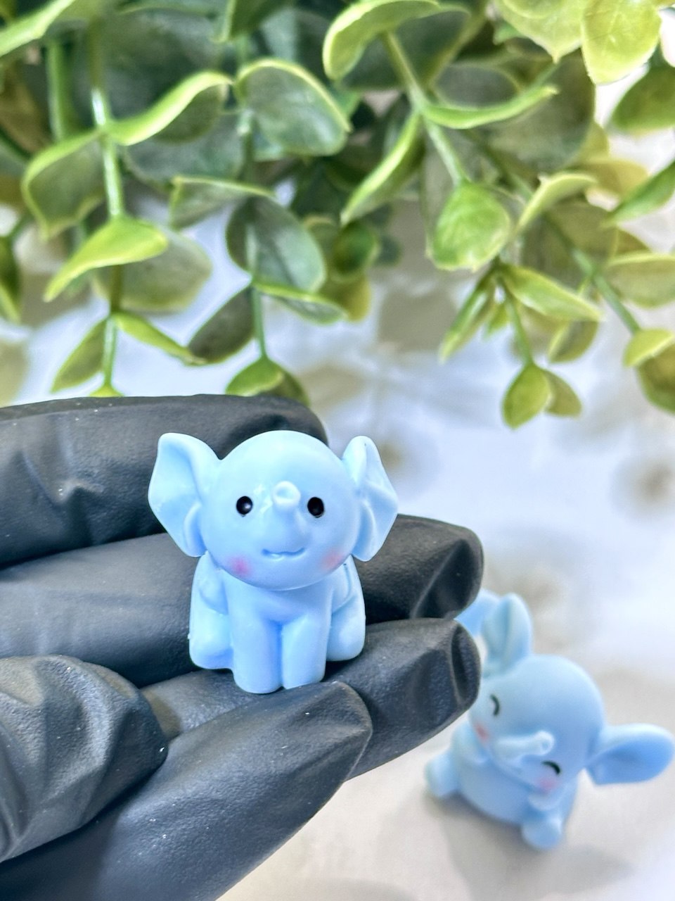 Silicone Mold Elephant Figurines (Set of 4)