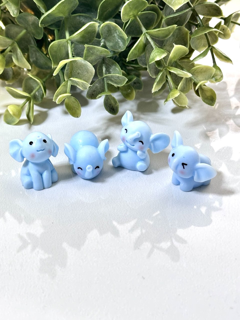 Silicone Mold Elephant Figurines (Set of 4)