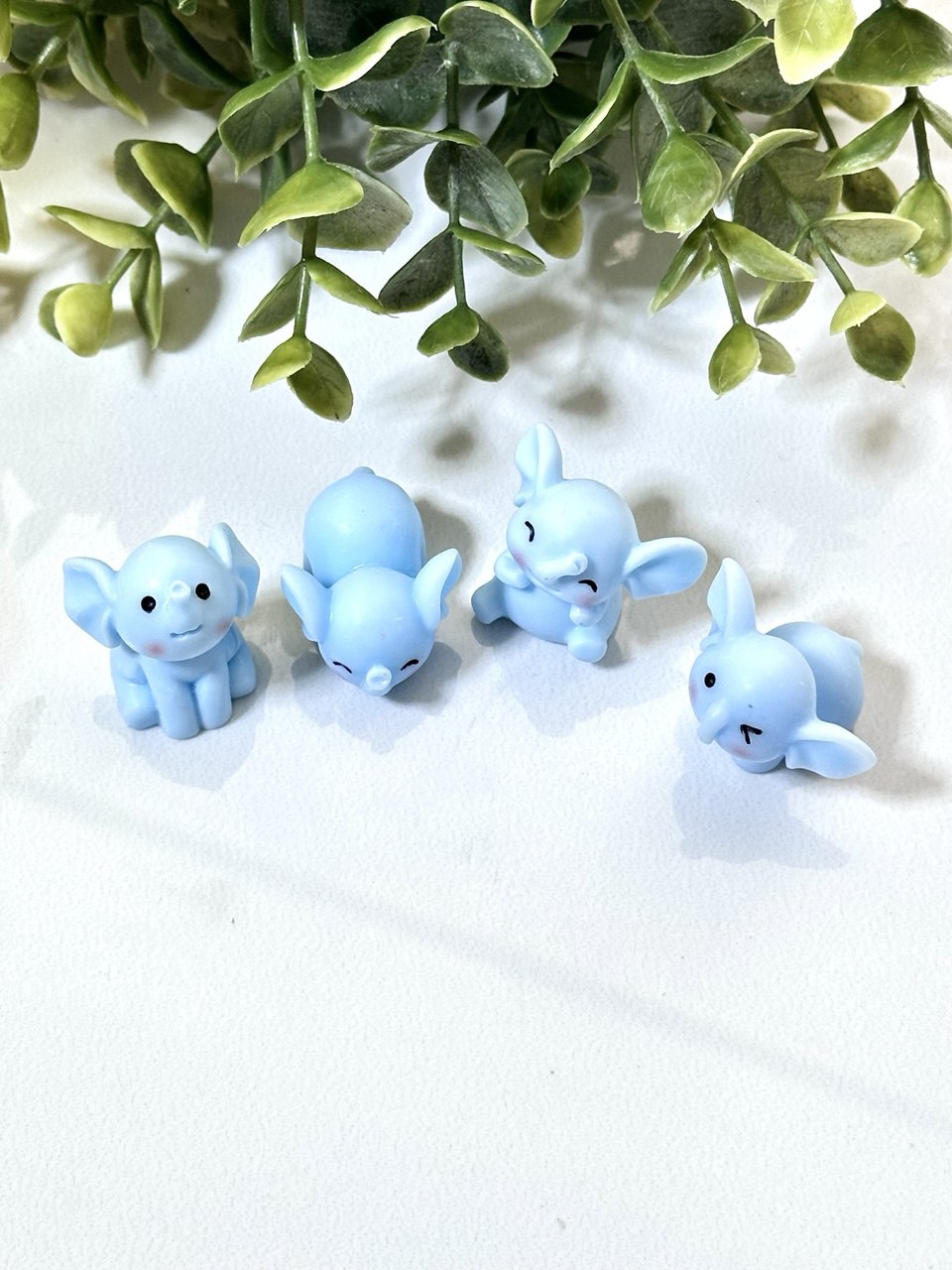 Silicone Mold Elephant Figurines (Set of 4)