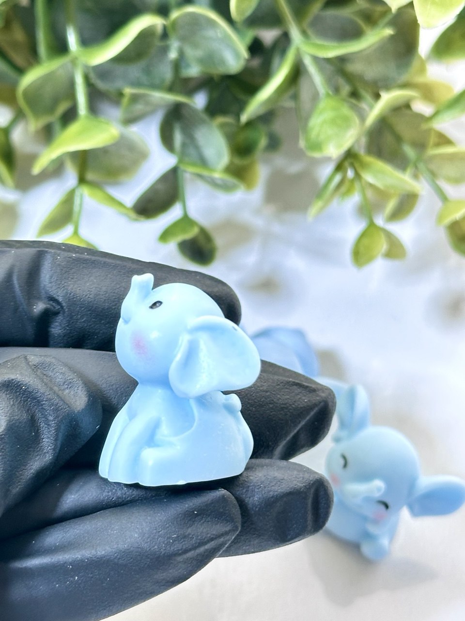 Silicone Mold Elephant Figurines (Set of 4)