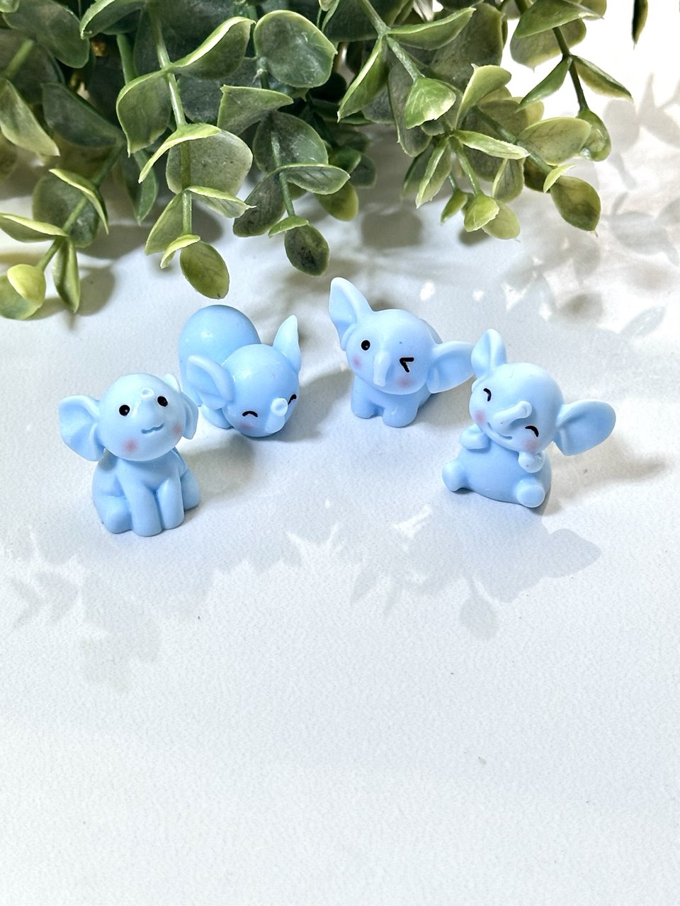 Silicone Mold Elephant Figurines (Set of 4)