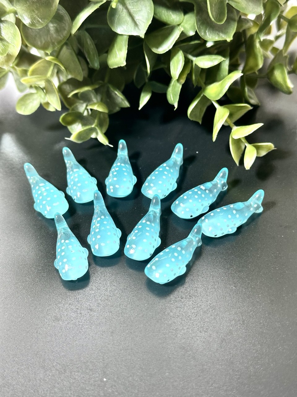 Whale Shark Silicone Mold: Ocean Charms, Resin Crafts - Set of 10