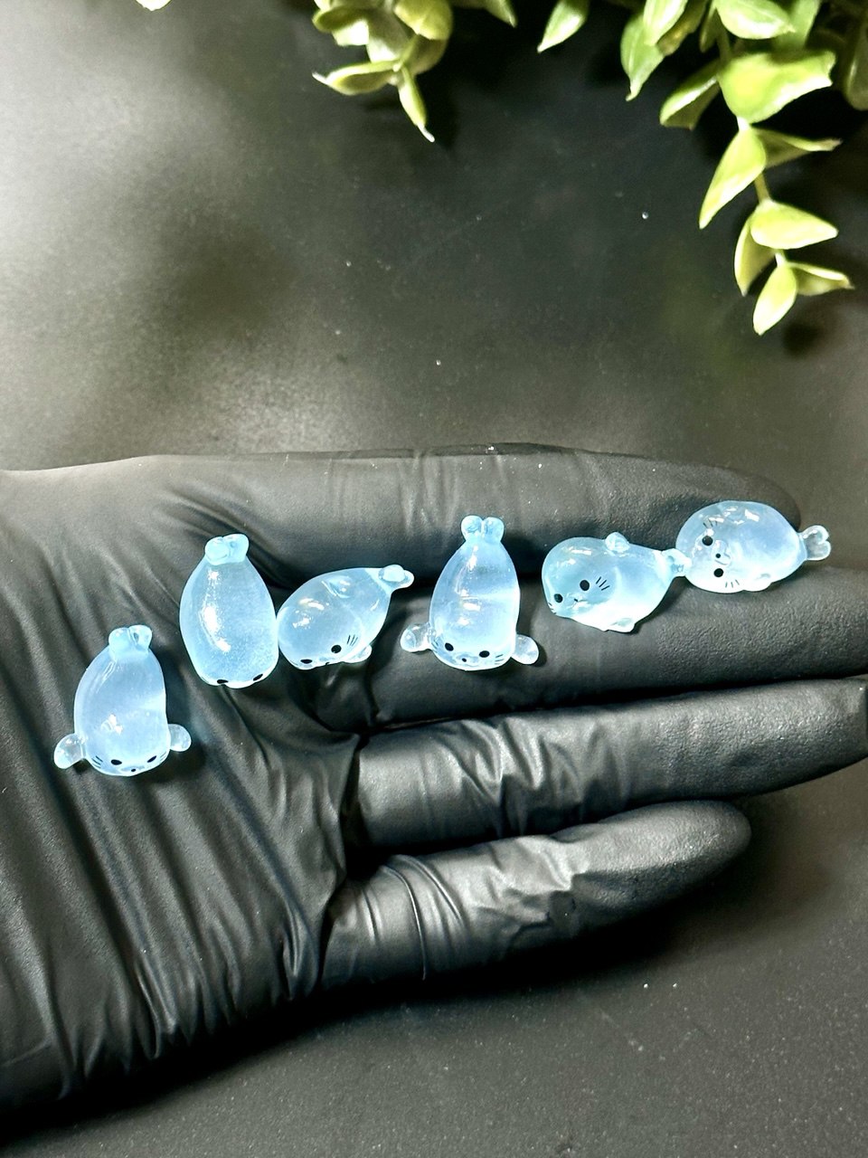 Mini Sea Lion Silicone Mold: 6-Pose Set for Resin, Jesmonite