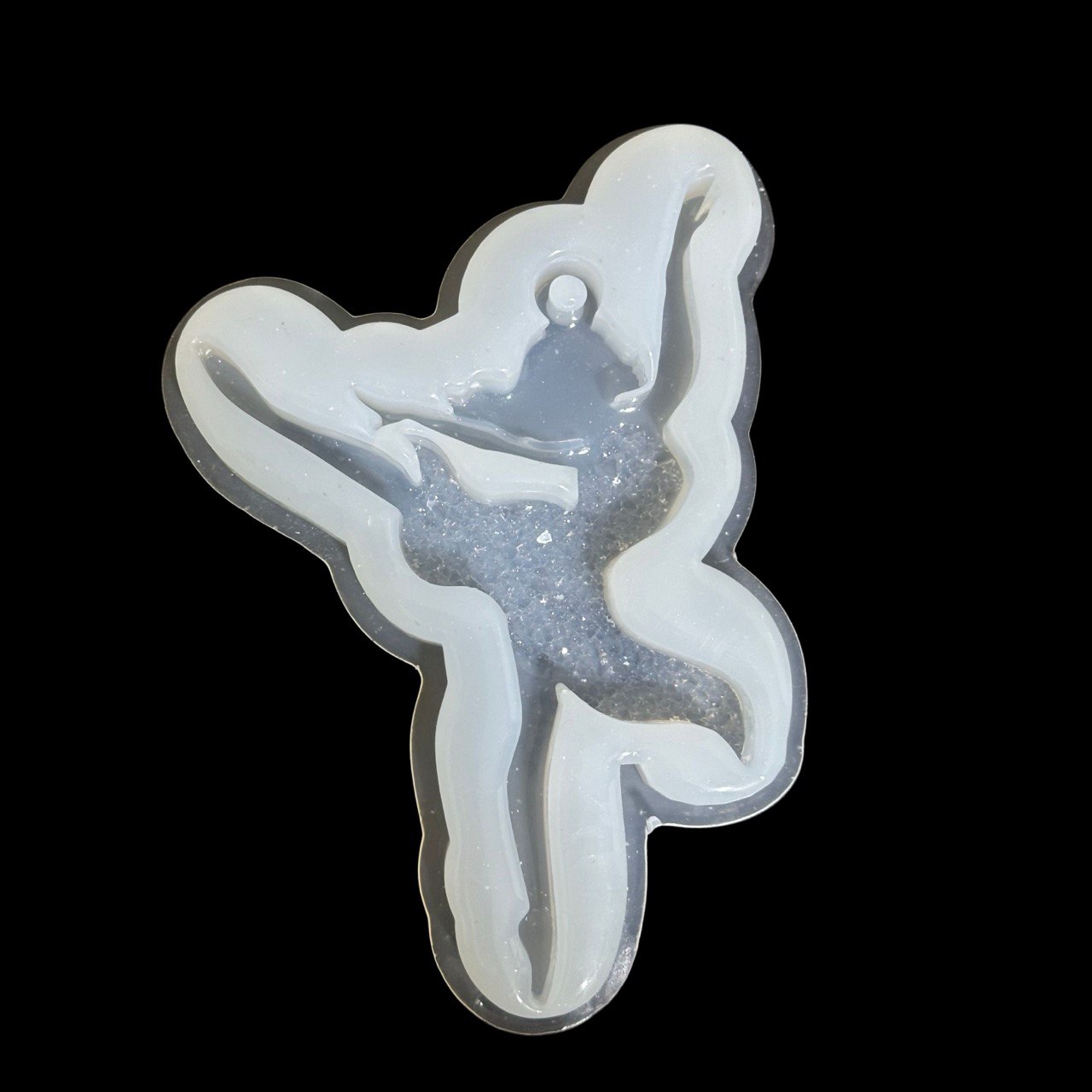 Silicone Ballerina Mold with Crystal Dress