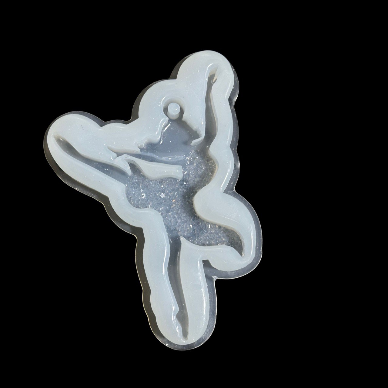 Silicone Ballerina Mold with Crystal Dress