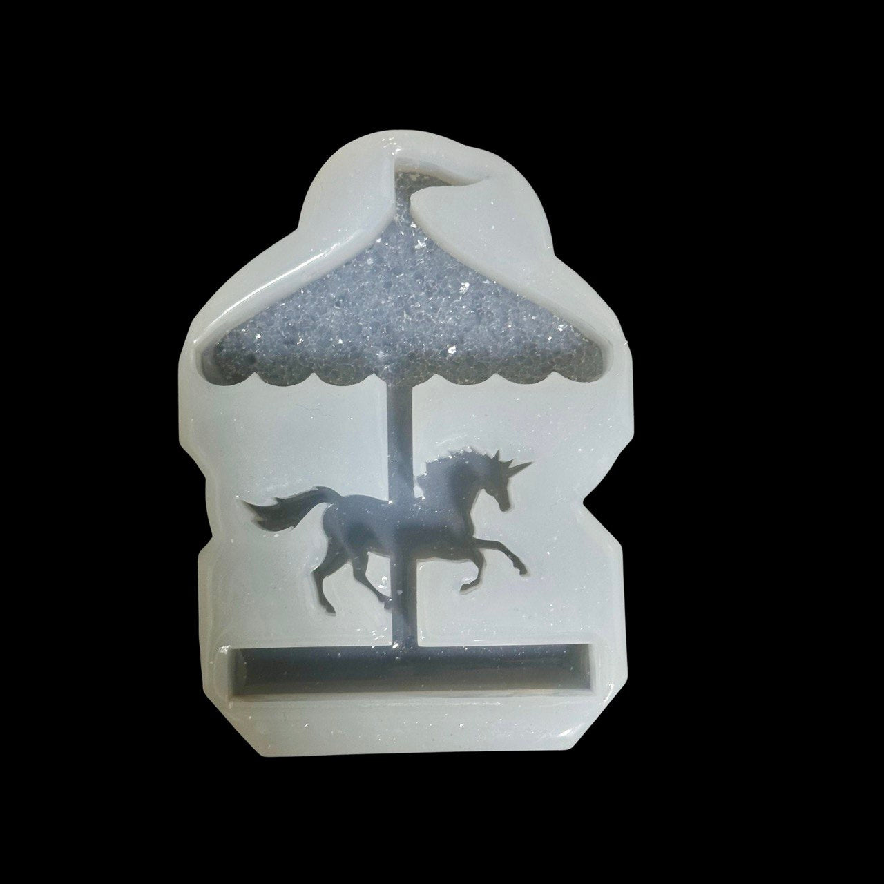Silicone Carousel Mold with Unicorn