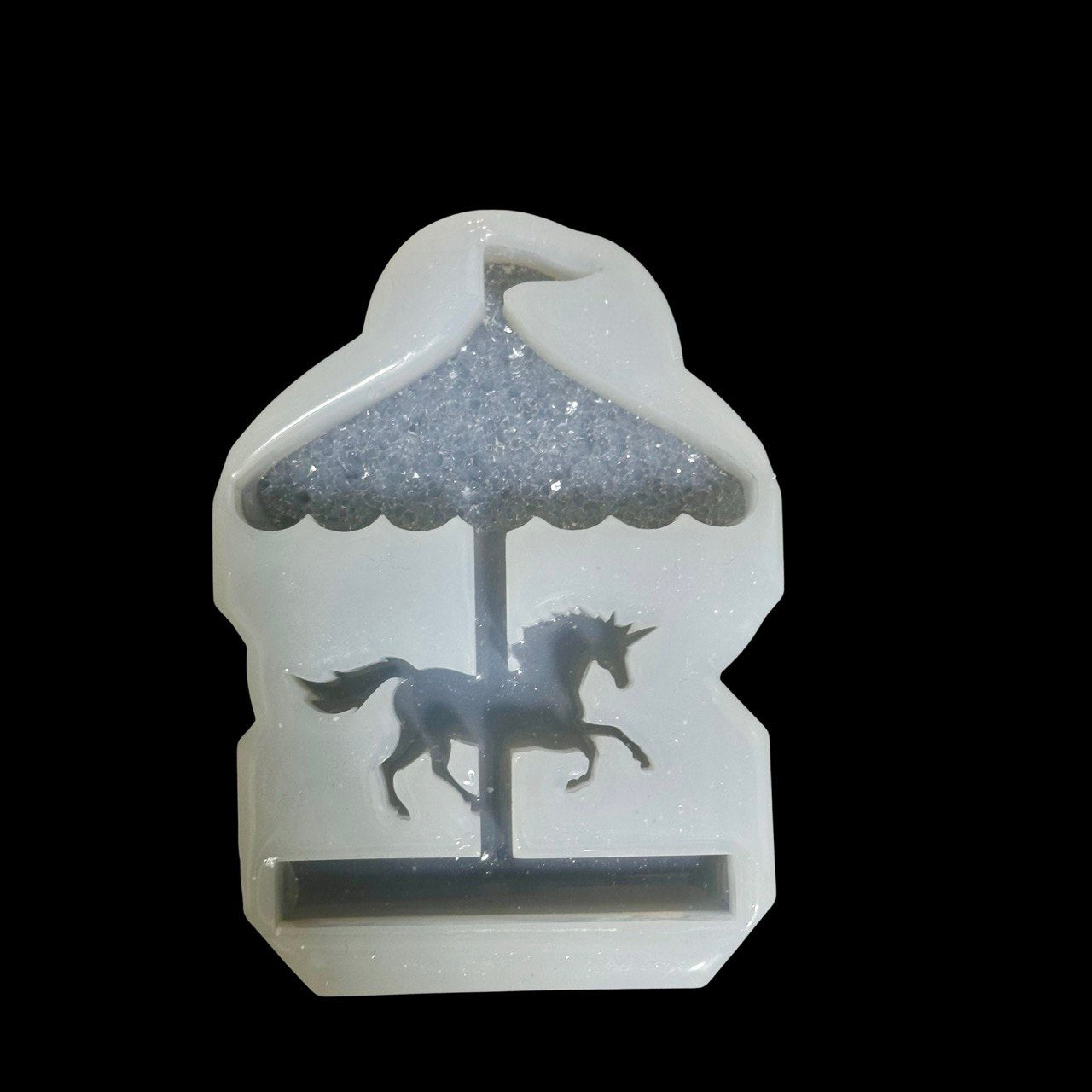 Silicone Carousel Mold with Unicorn