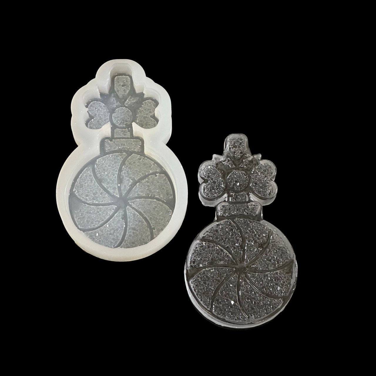 Druzy Crystal Ornament Silicone Mold