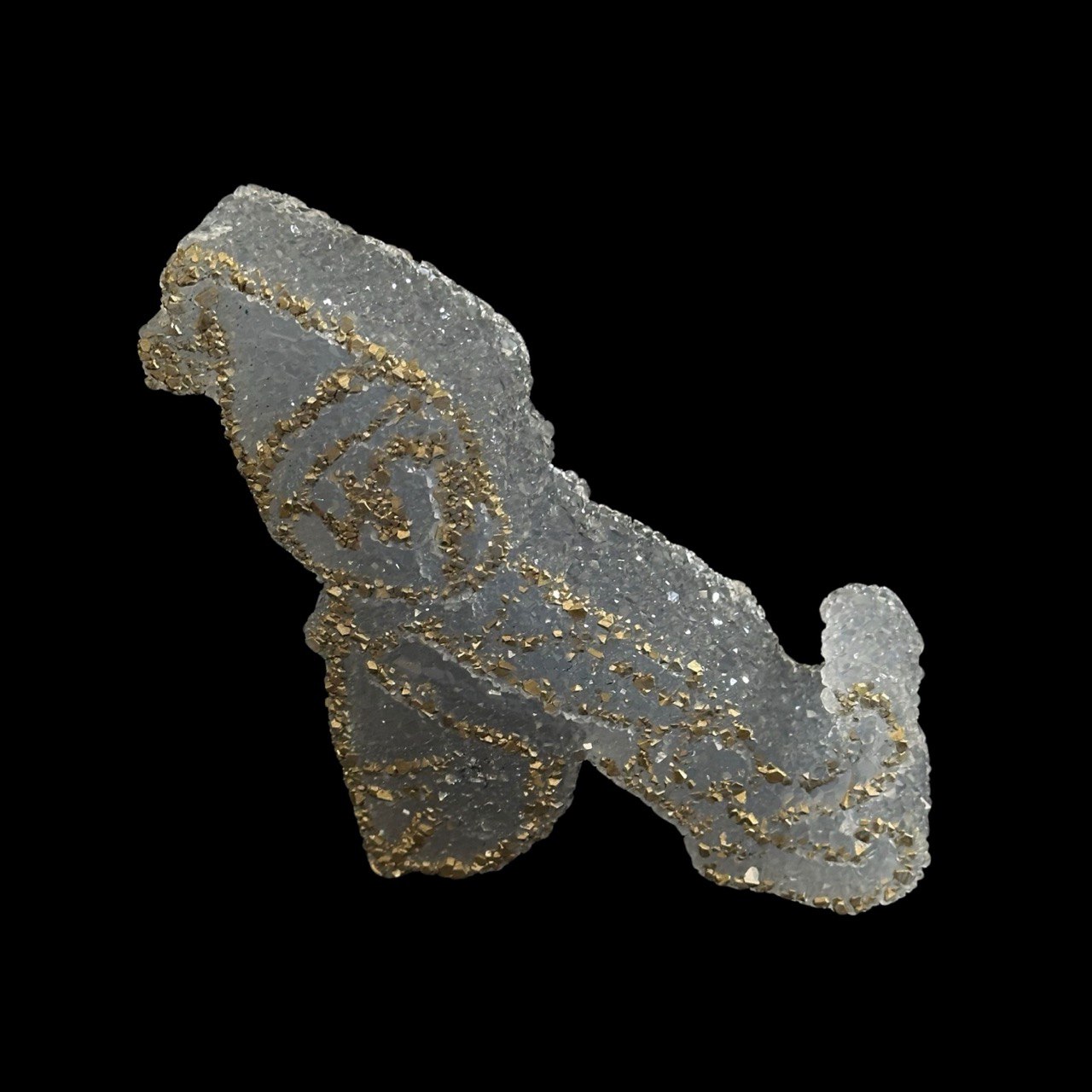 Druzy Crystal Festive Elf Silicone Mold