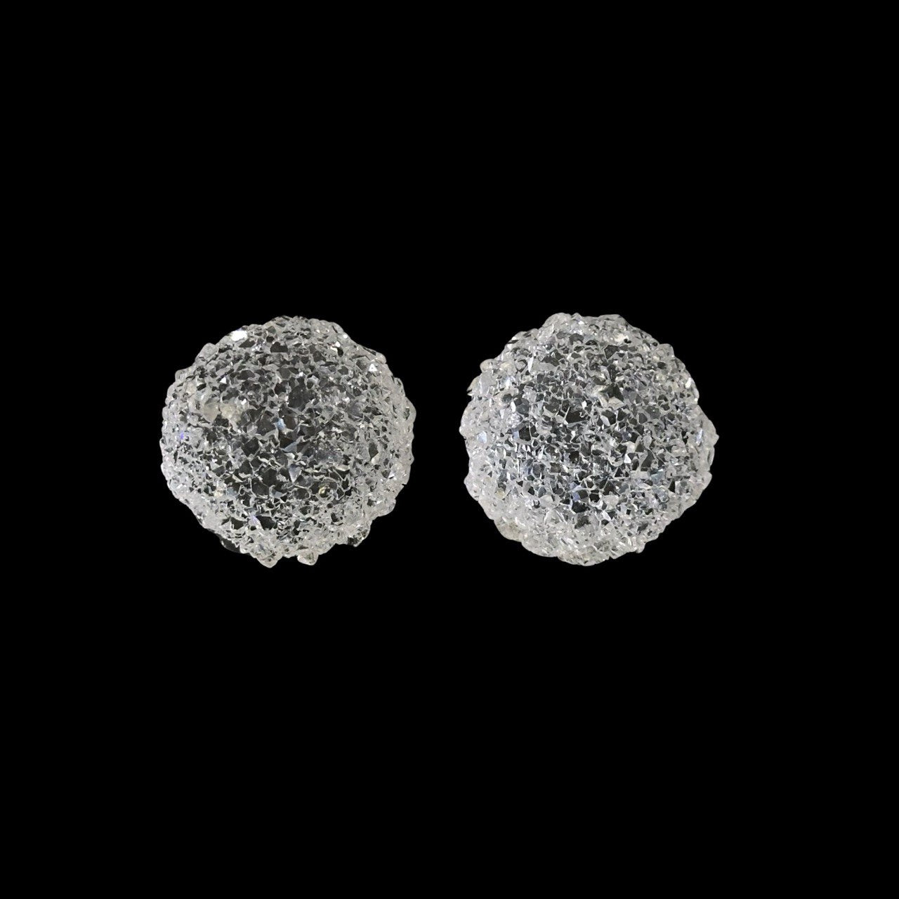 Druzy Crystal Sphere Silicone Mold Textured Ball