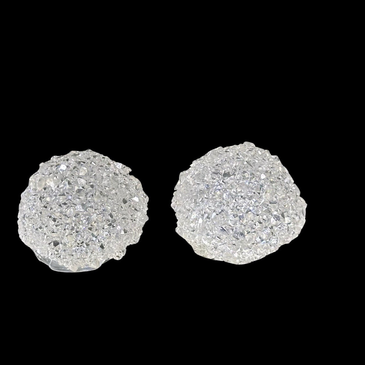 Druzy Crystal Sphere Silicone Mold Textured Ball