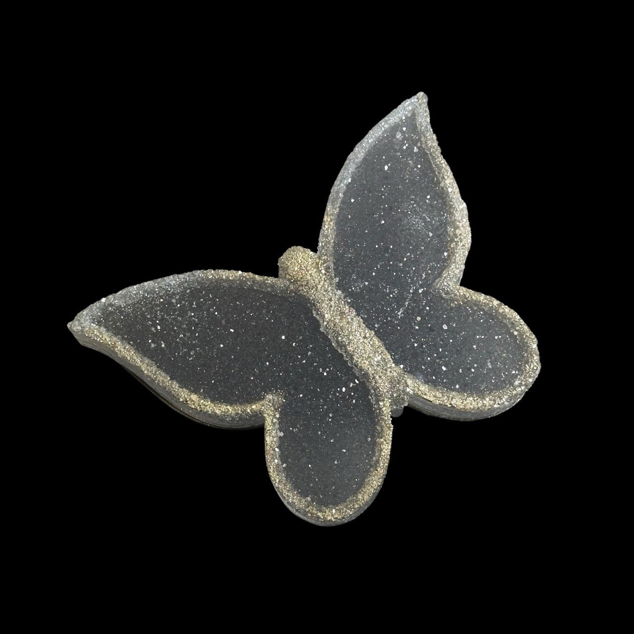 Crystal Butterfly Tray Silicone Mold • Druzy Effect
