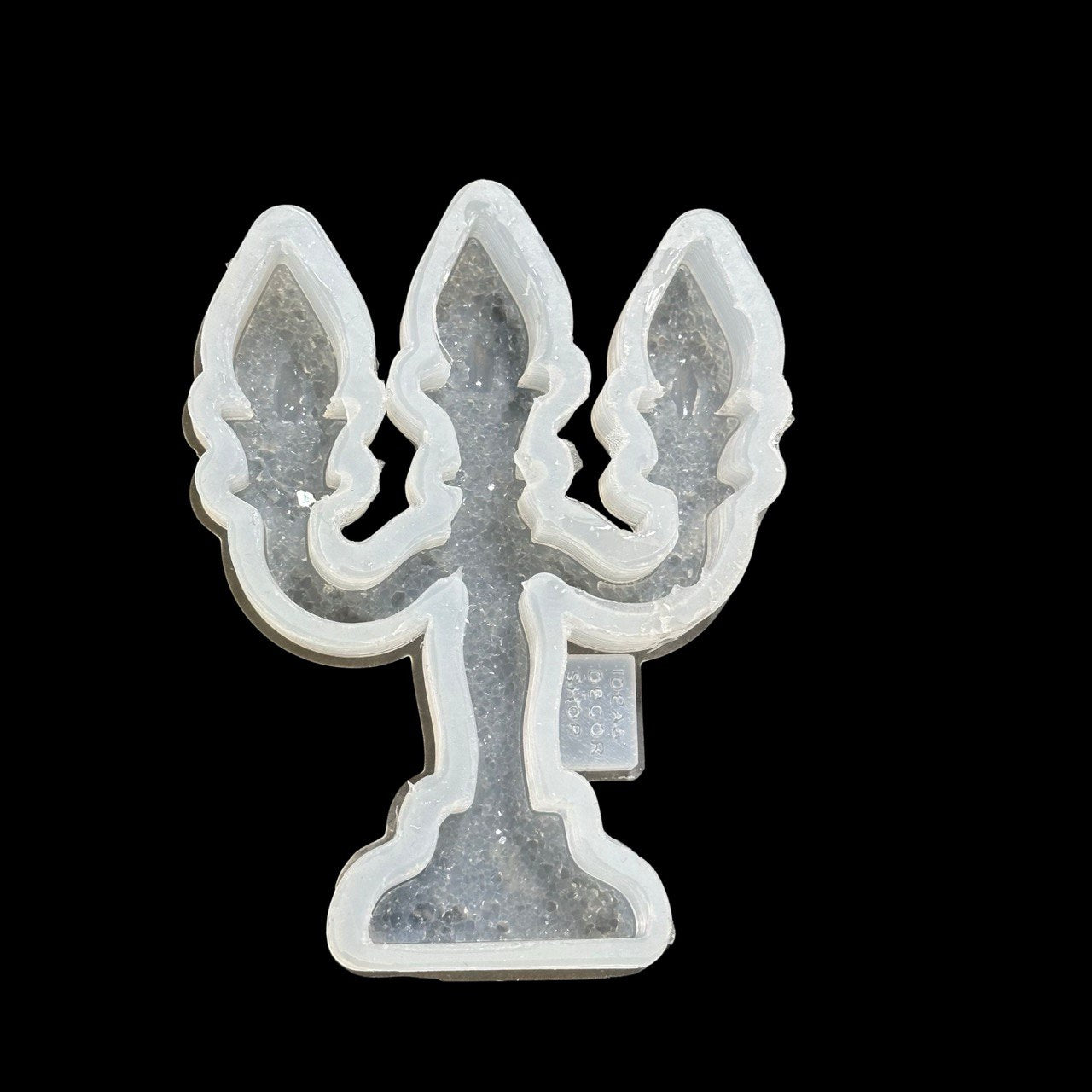 Druzy Crystal Candleholder Silicone Form