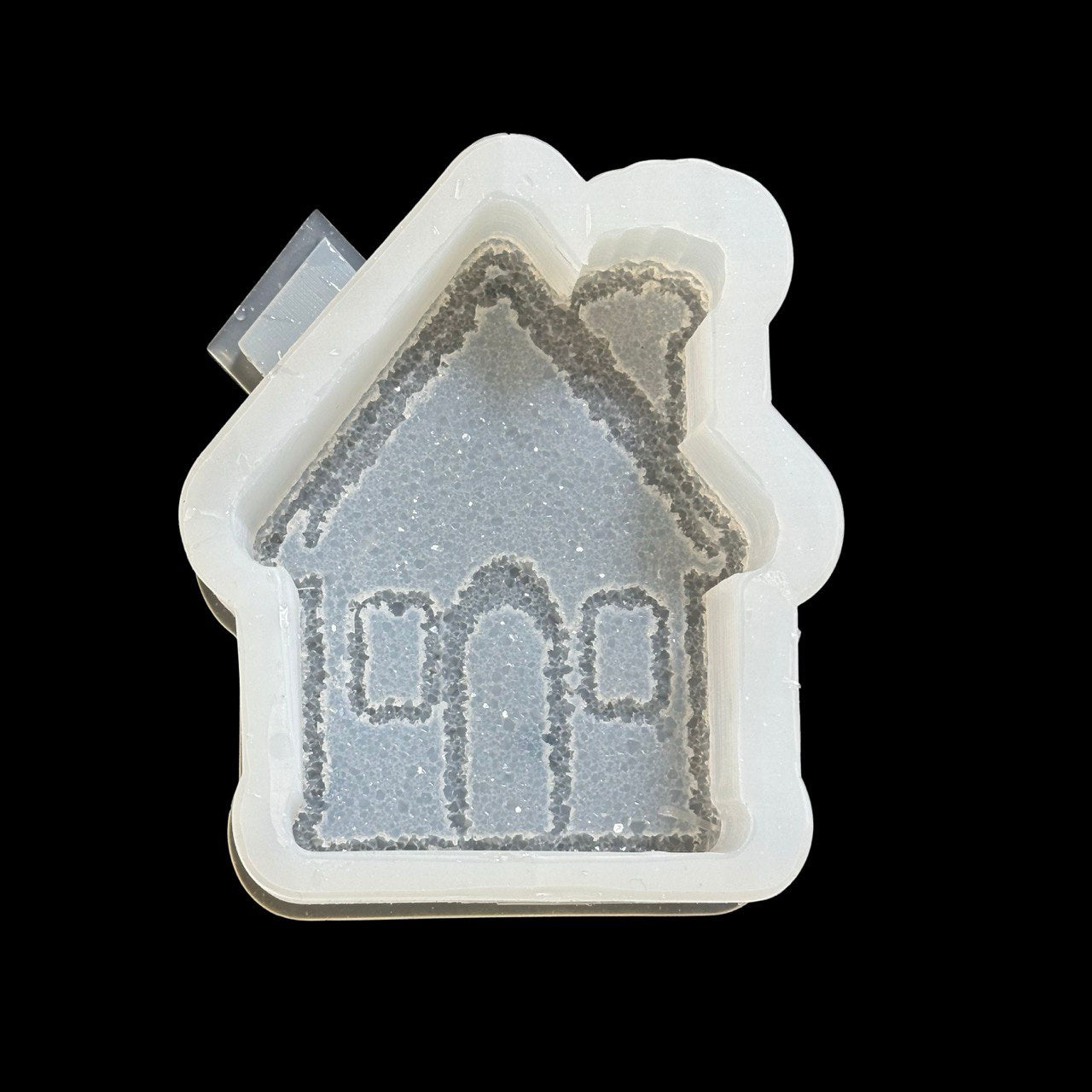 Druzy House Silicone Mold