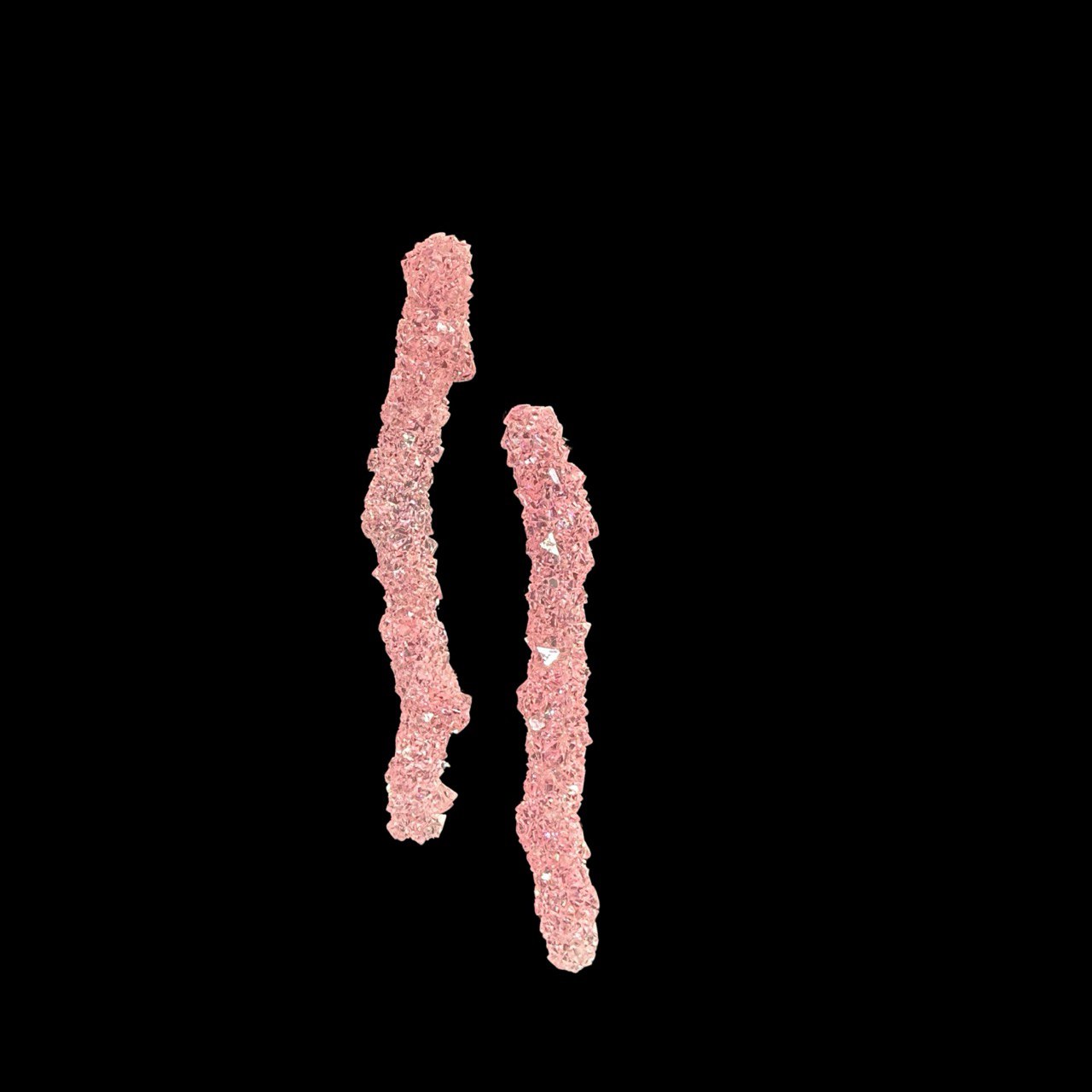 Druzy Icicle Silicone Mold – 2 Resin Crystal Sticks for Hanging Decor