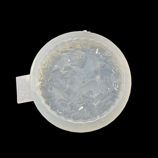 Silicone Mold for Making Luxe Crystal Trays