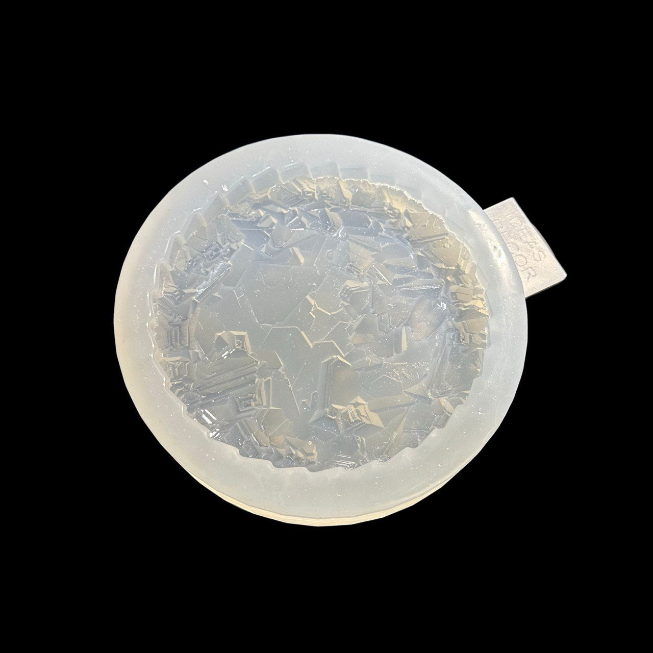 Silicone Mold for Making Luxe Crystal Trays