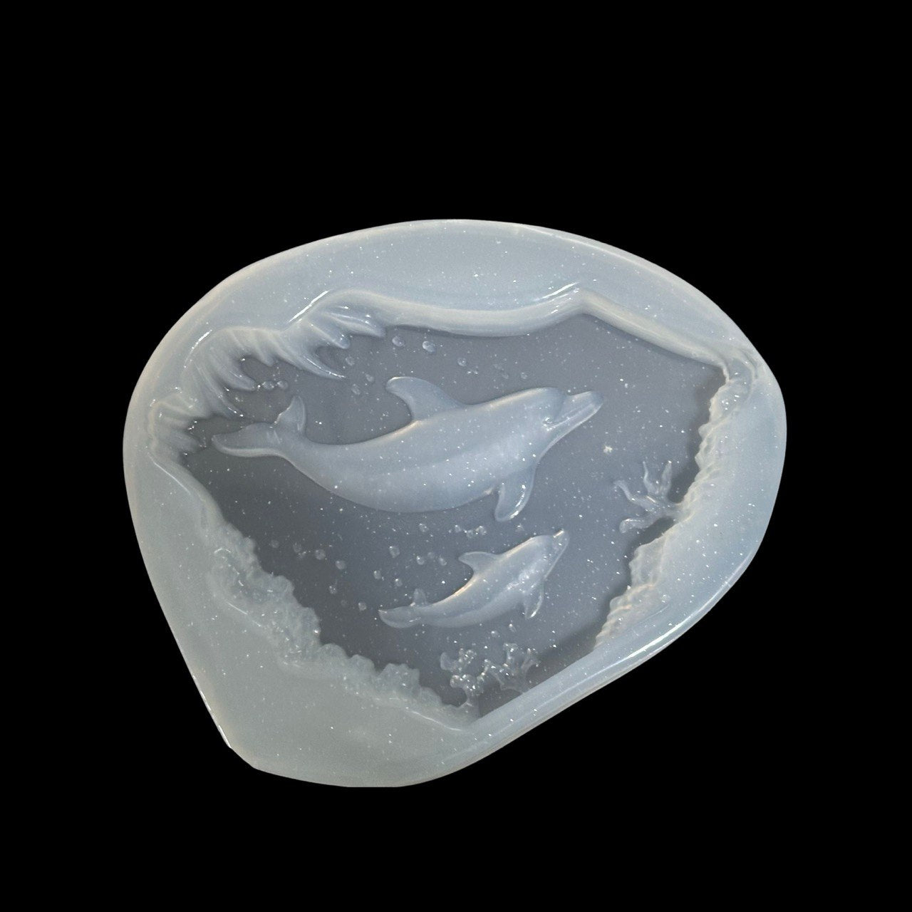 Dolphin Haven Silicone Molds – Craft Stunning Sea Tray with Dolphins