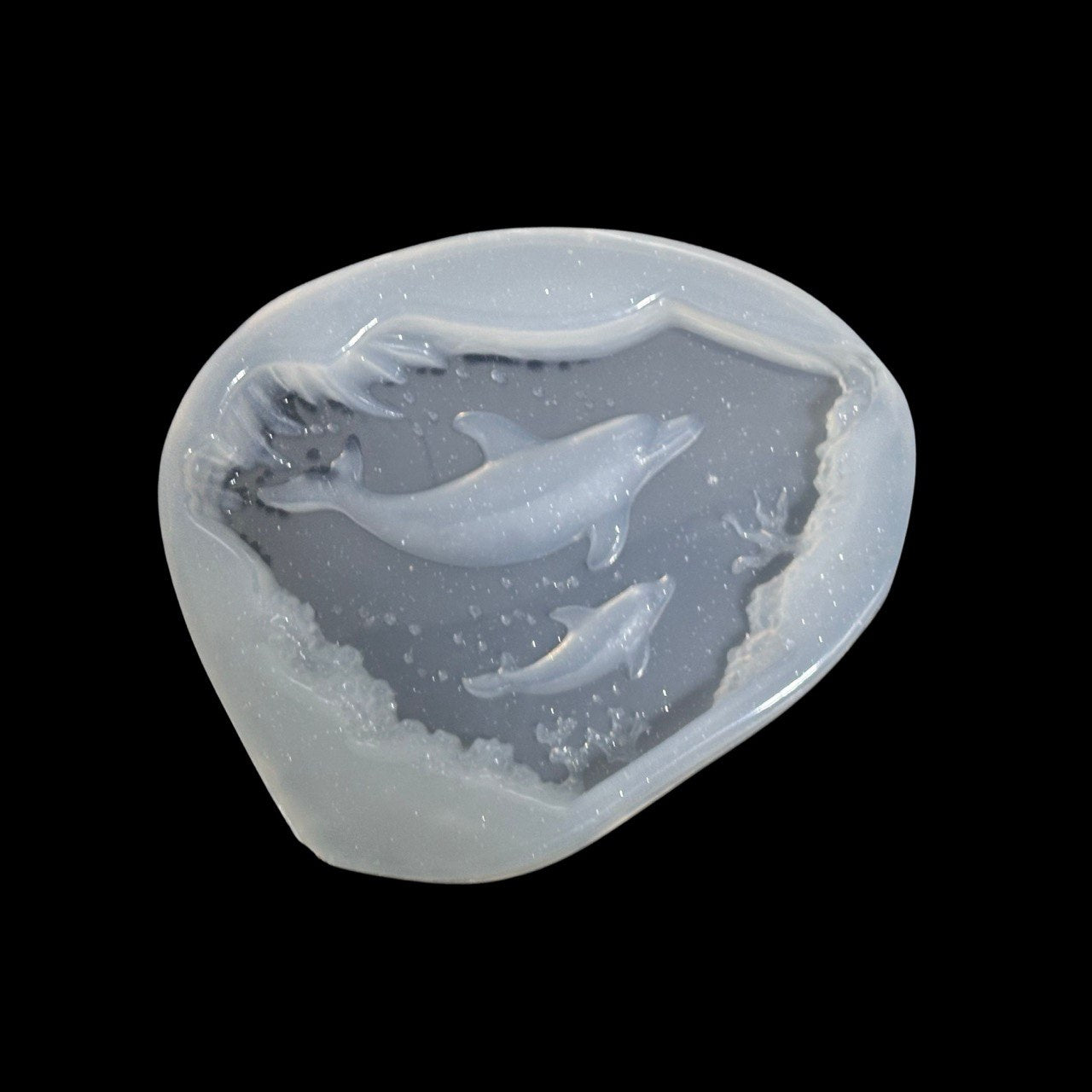 Dolphin Haven Silicone Molds – Craft Stunning Sea Tray with Dolphins