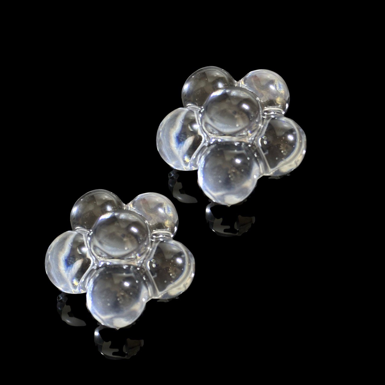 Bubble Flower Silicone Mold – 2 Dome Resin Blossoms