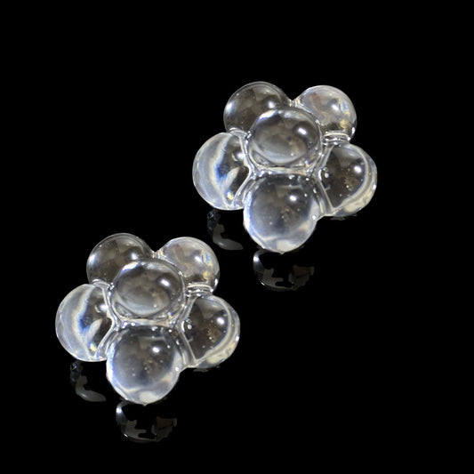 Bubble Flower Silicone Mold – 2 Dome Resin Blossoms