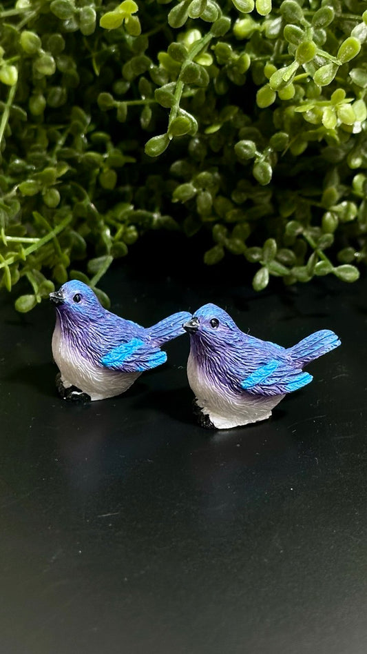 Silicone Mini Blue Songbird Mold