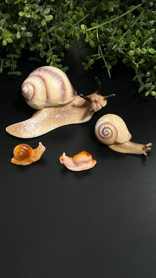 Silicone Mold Realistic Snails Set