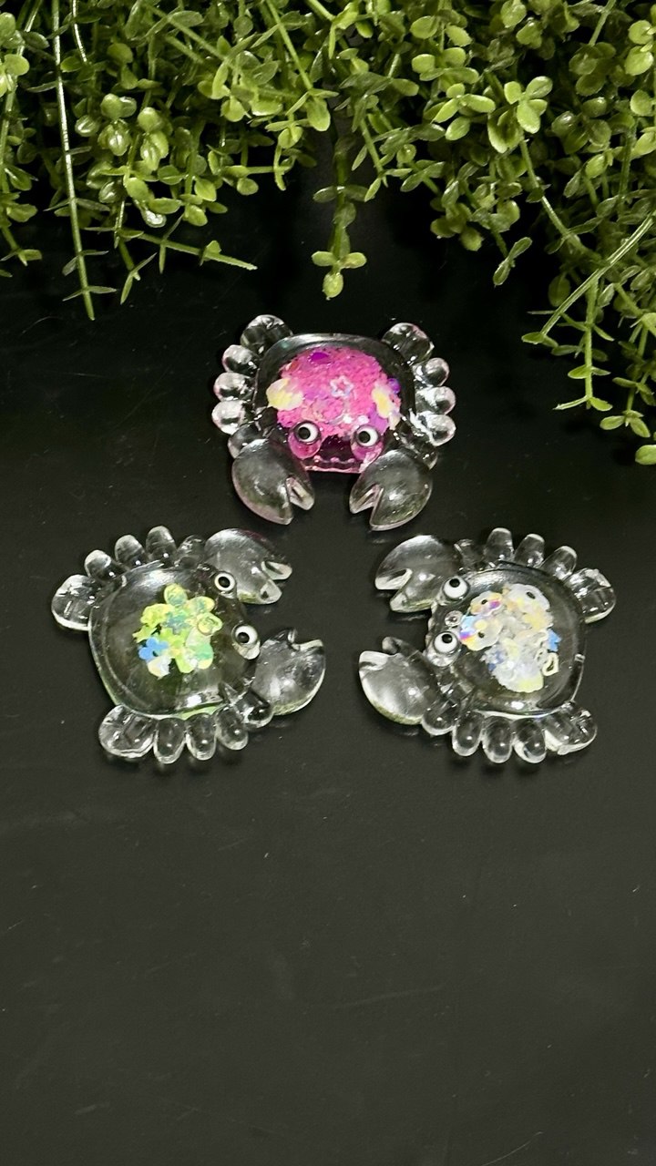 Crab Silicone Mold for Epoxy Resin, Miniatures & Crafts