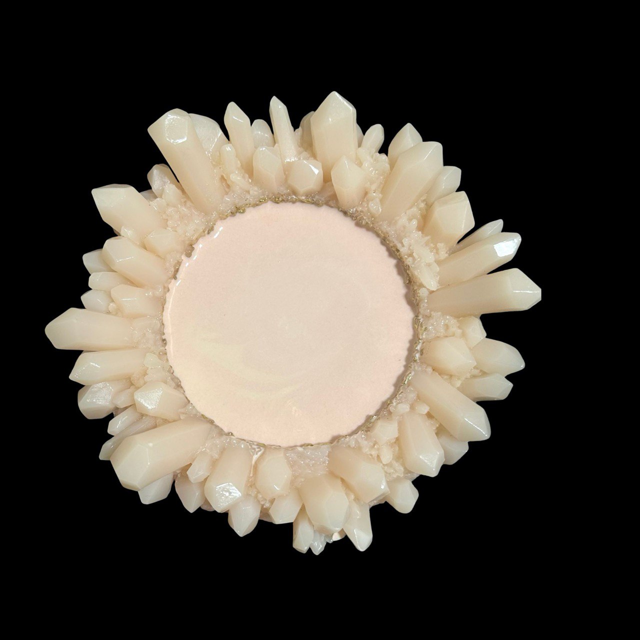 Silicone mold crystal tray