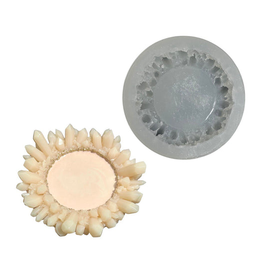 Silicone mold crystal tray