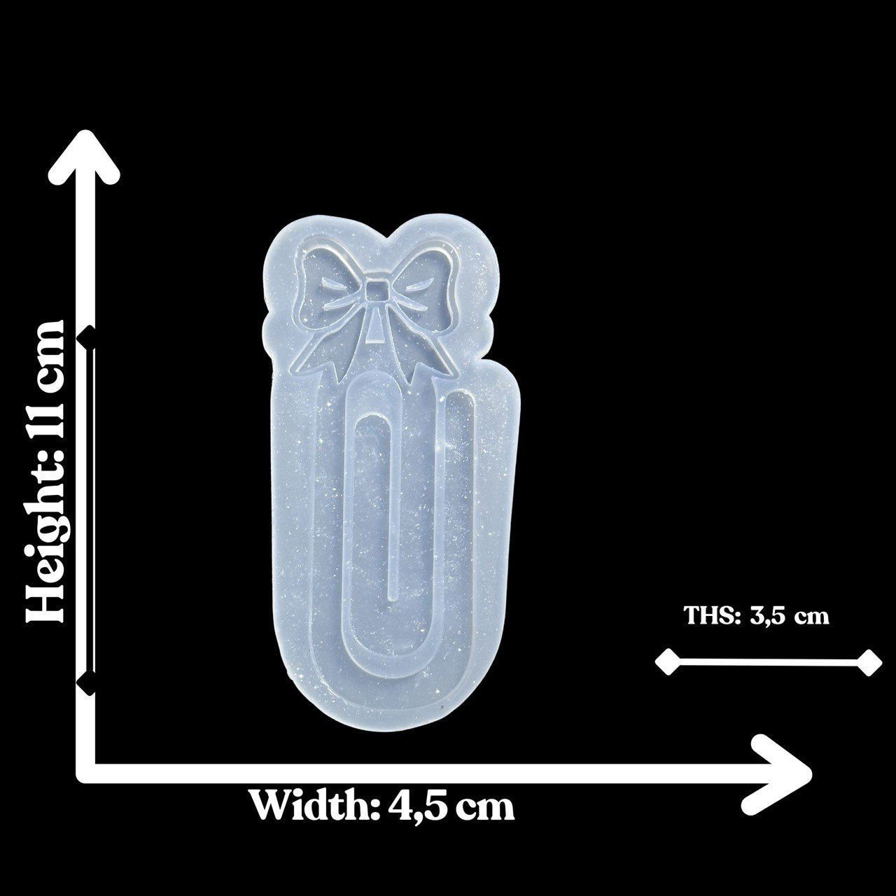 Bow Bookmark Silicone Mold - Ideas Decor Shop