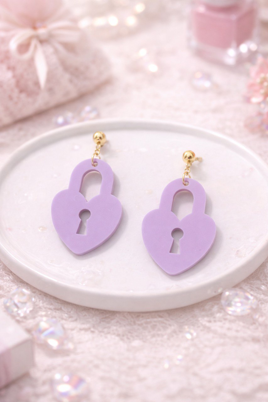 Heart Lock Silicone Mold - Ideas Decor Shop