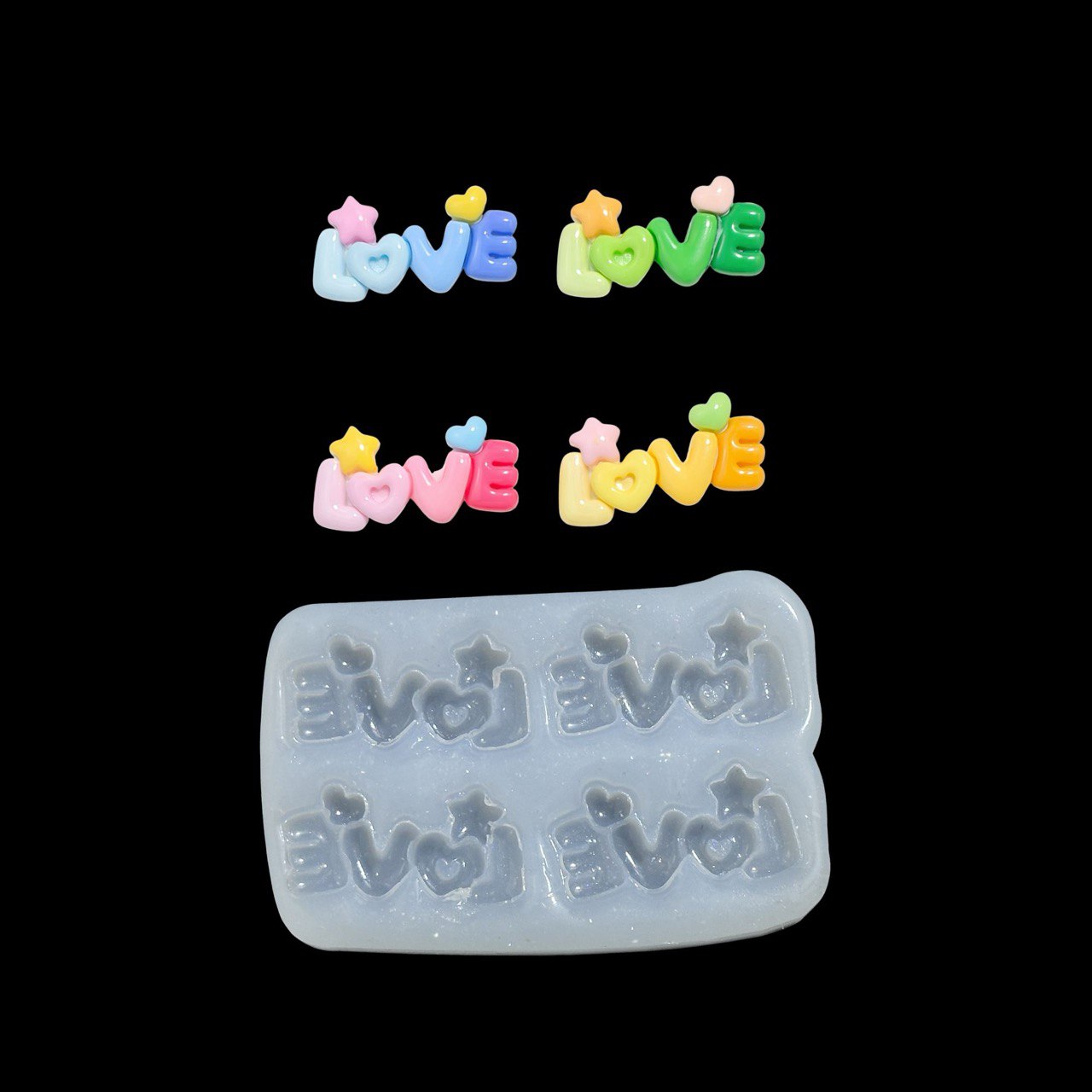 Love Silicone Mold - Ideas Decor Shop