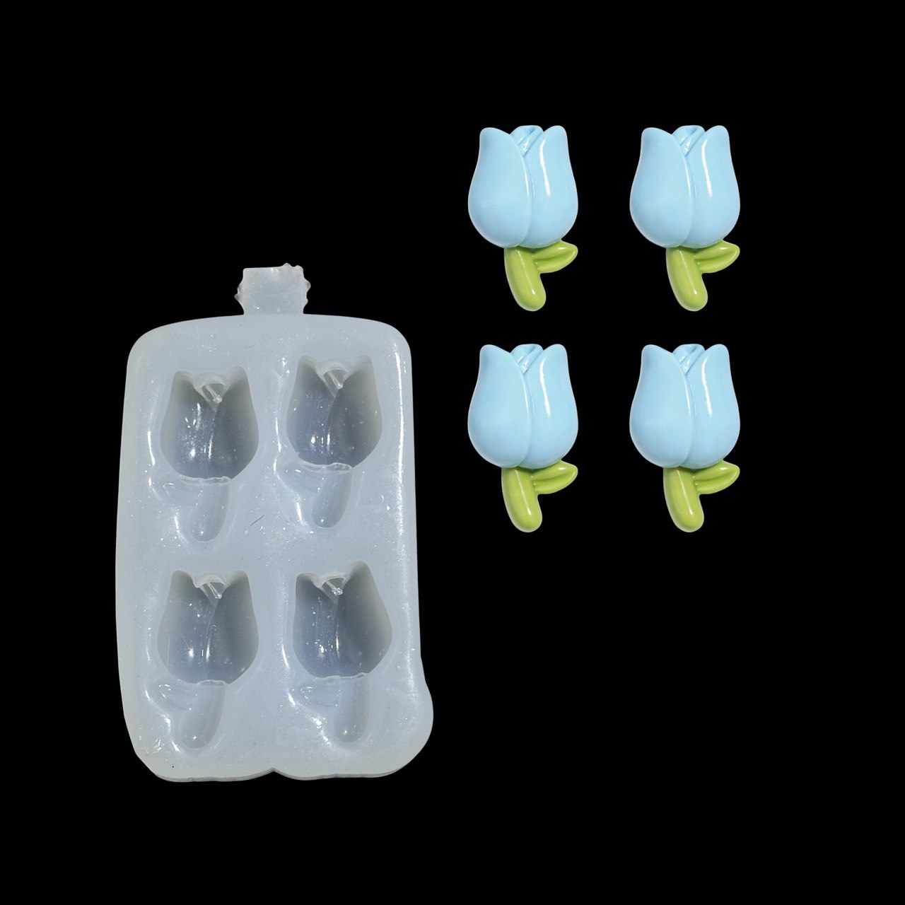 Mini Tulip Silicone Mold - Ideas Decor Shop