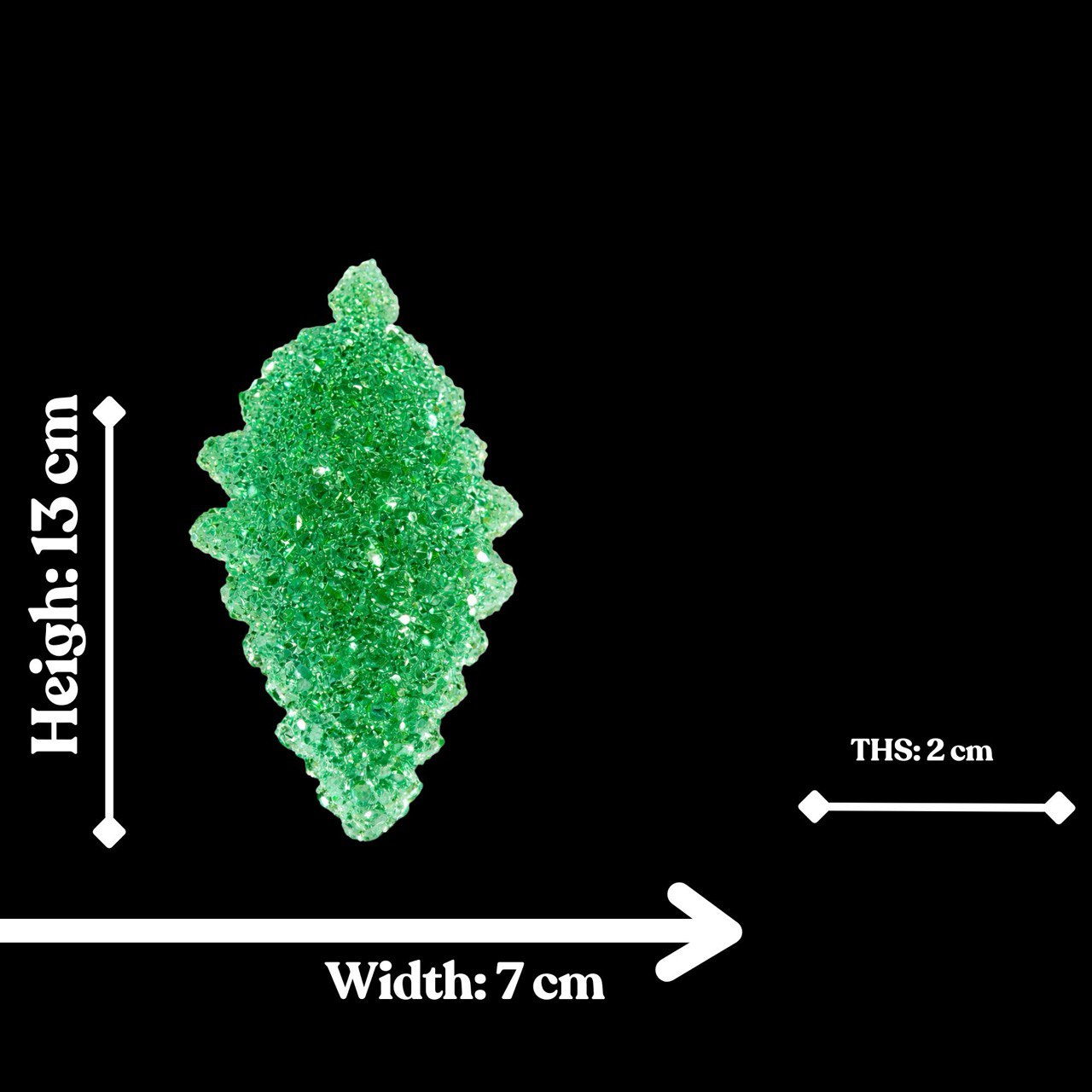 Druzy Pine Cone Silicone Mold - Ideas Decor Shop